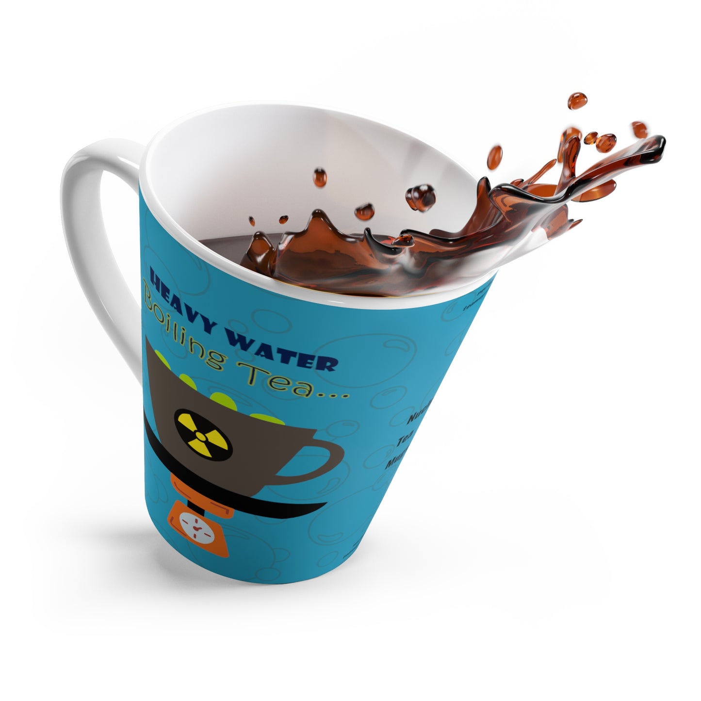 Heavy Water - Boiling Tea! - Latte Mug