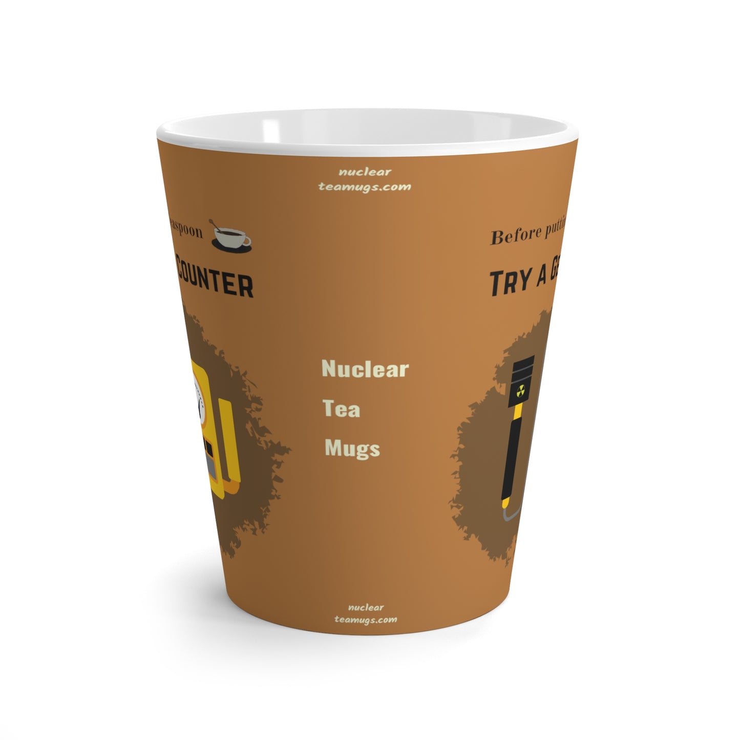 A Geiger Counter - Latte Mug