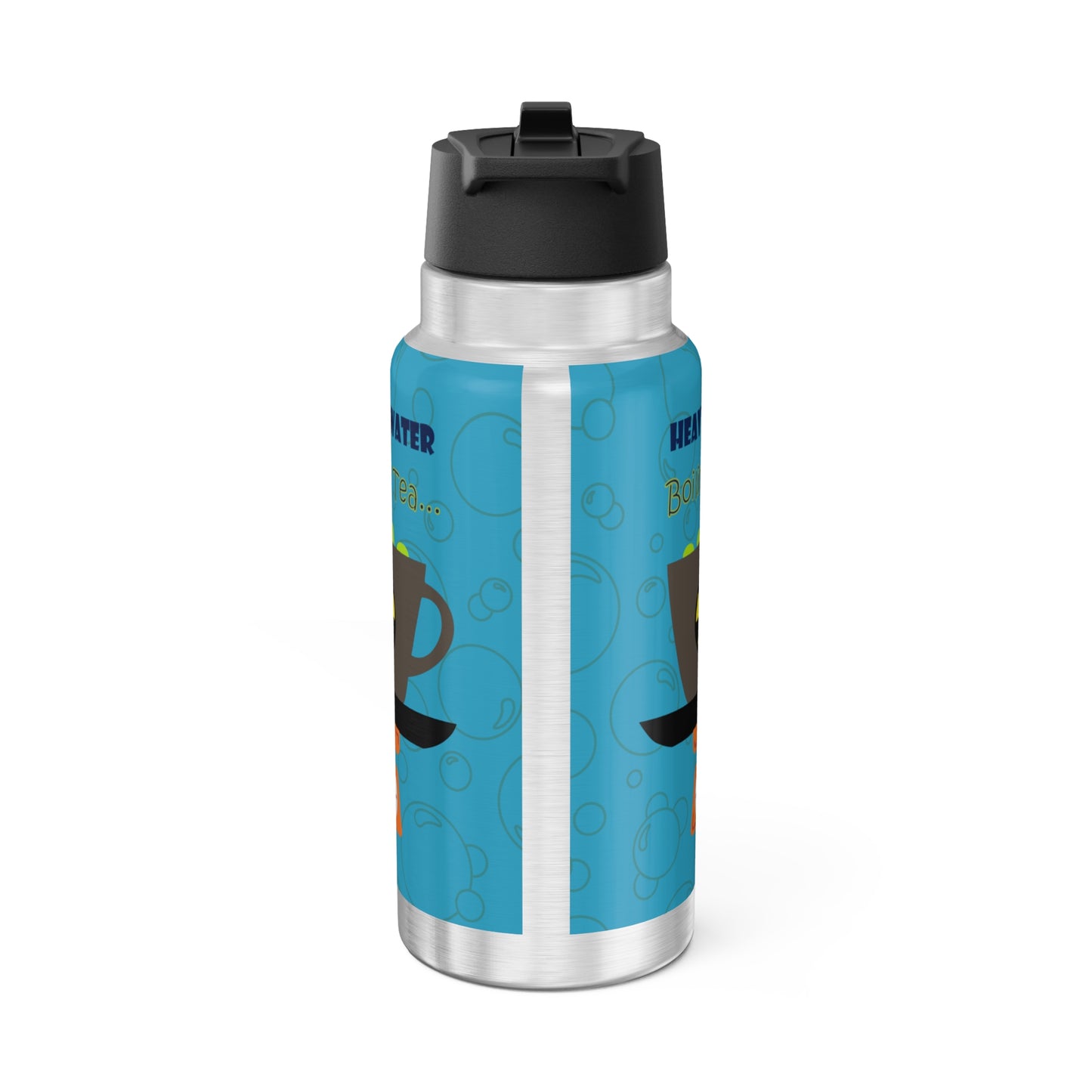 Heavy Water - Boiling Tea! - Gator Tumbler, 32oz