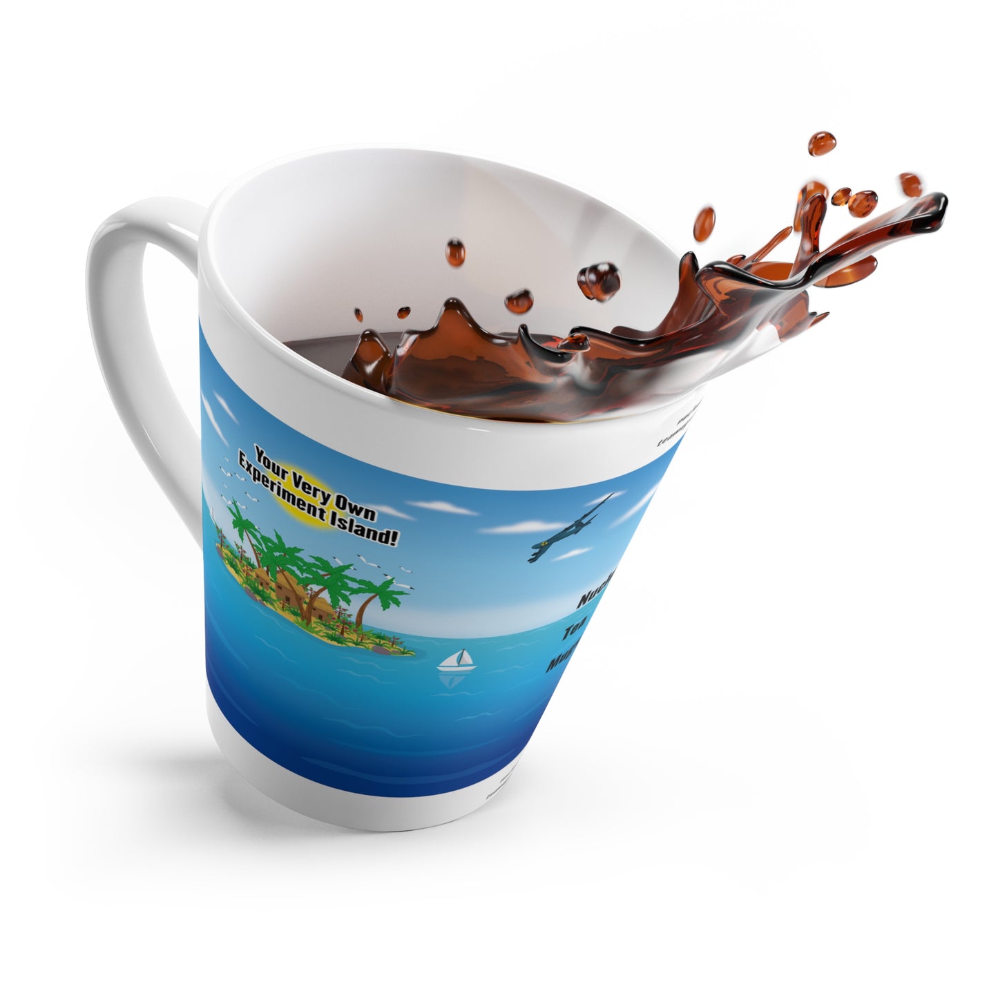 Your Very Own Experiment Island! - Latte Mug