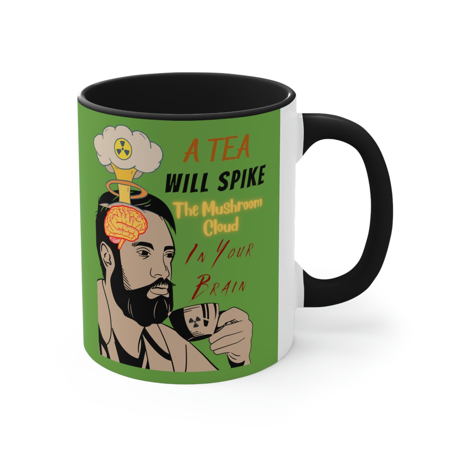 The Brain Mushroom Cloud - Accent Mug