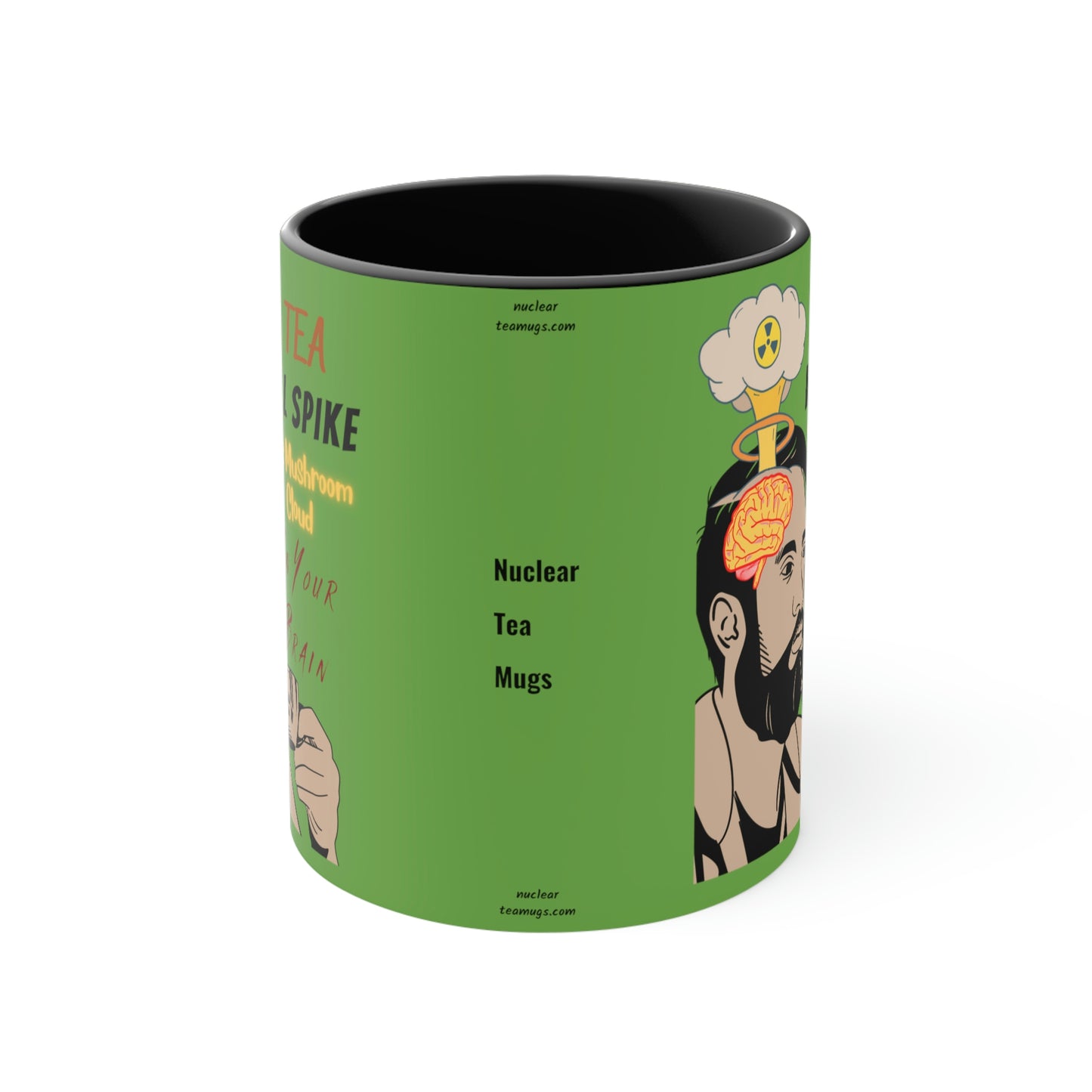 The Brain Mushroom Cloud - Accent Mug
