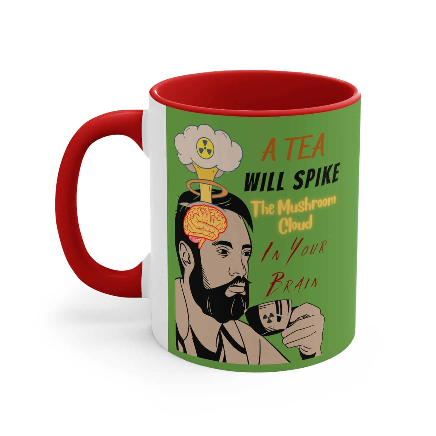 The Brain Mushroom Cloud - Accent Mug
