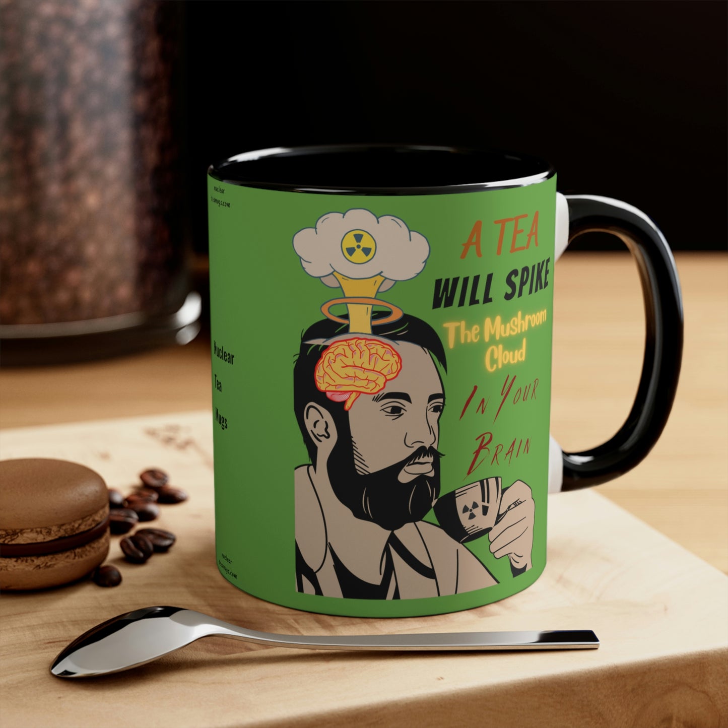 The Brain Mushroom Cloud - Accent Mug