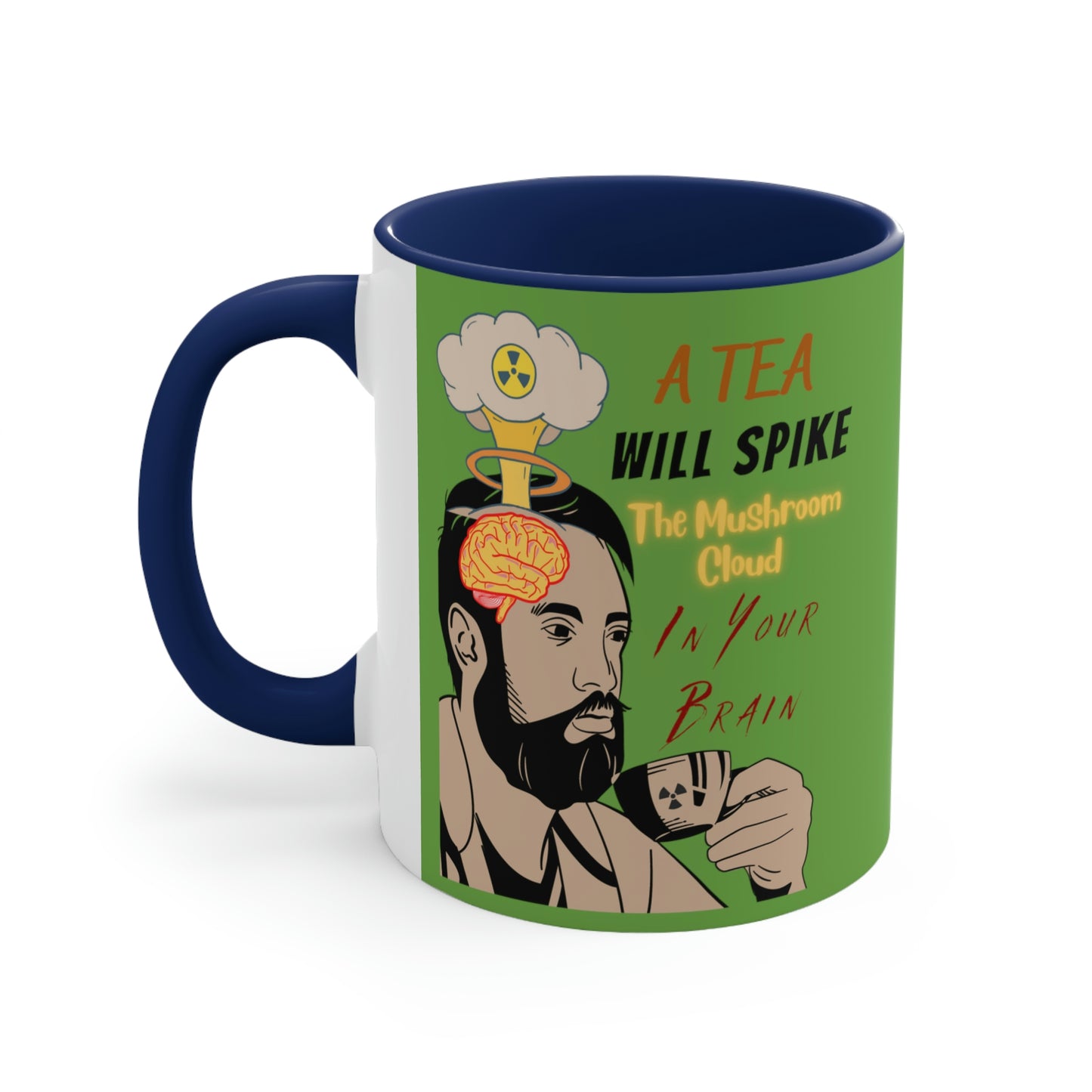 The Brain Mushroom Cloud - Accent Mug