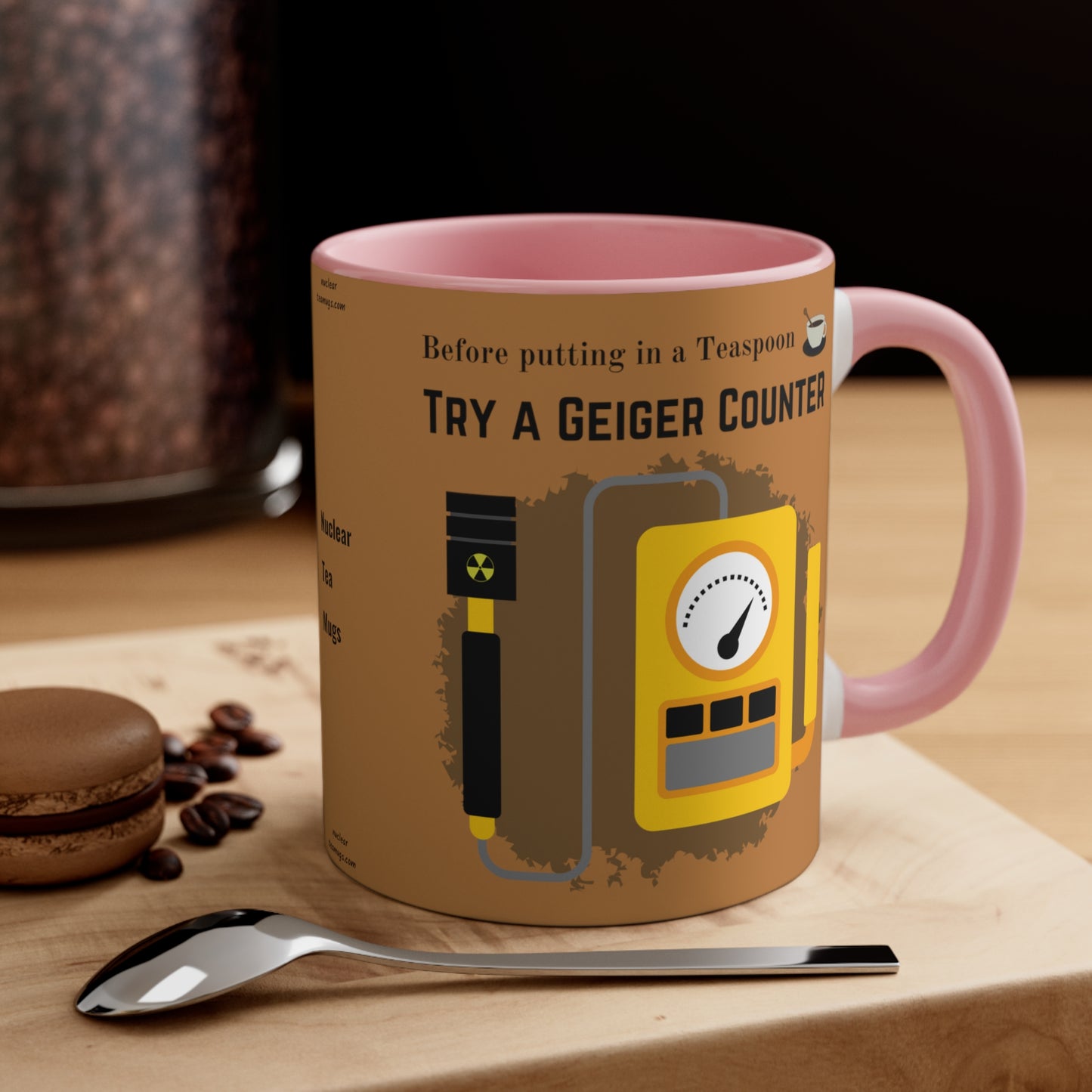 A Geiger Counter - Accent Mug