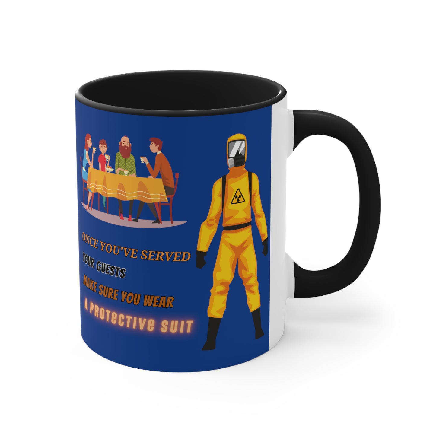A Protective Suit - Accent Mug