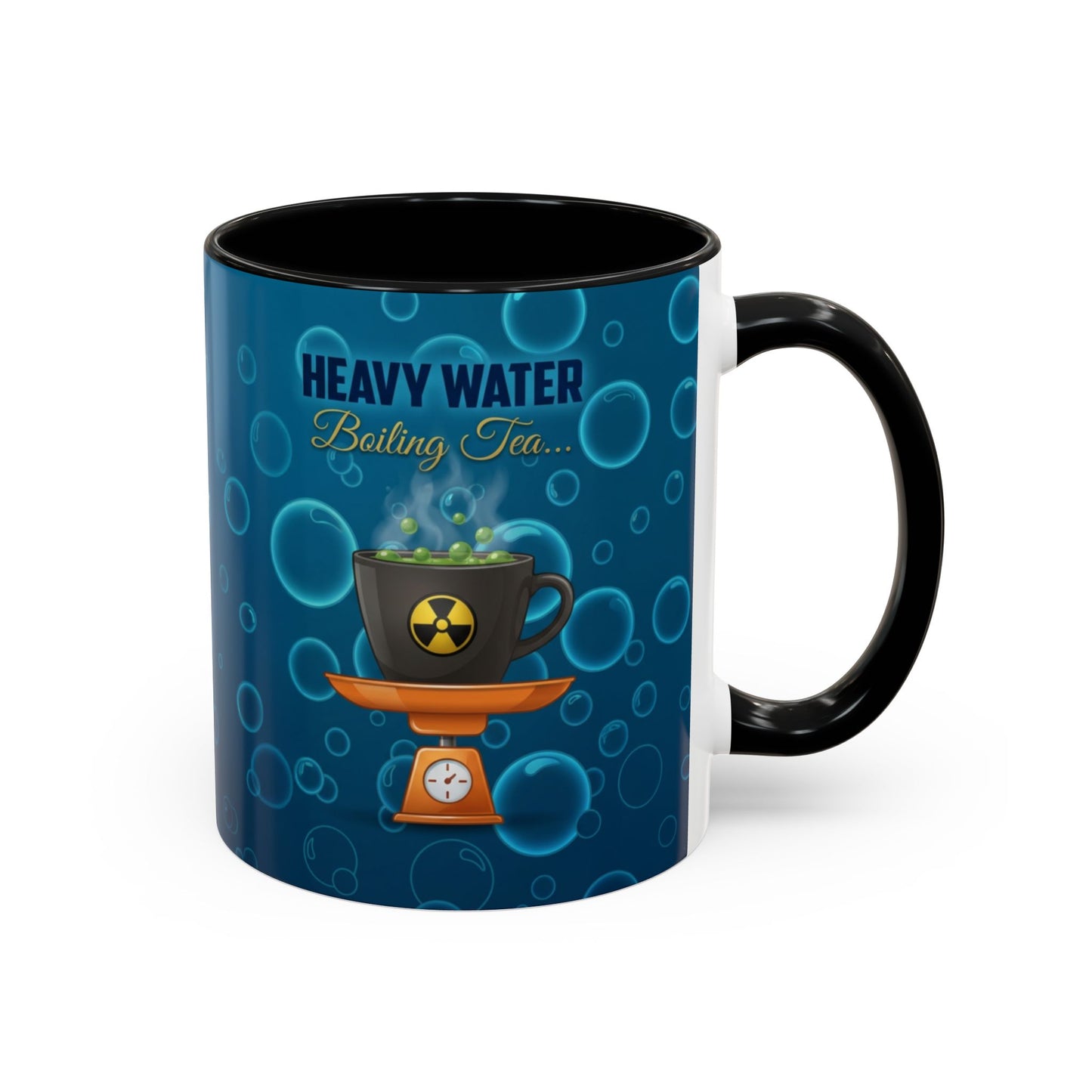 Heavy Water - Boiling Tea! - Accent 11 Oz Mug