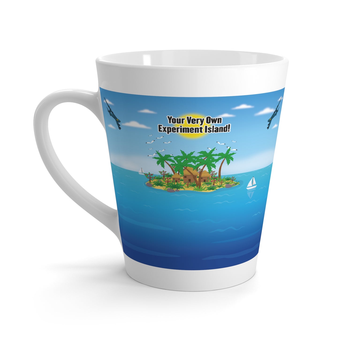 Your Very Own Experiment Island! - Latte Mug