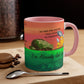 Green Tidal Wave - Accent Mug