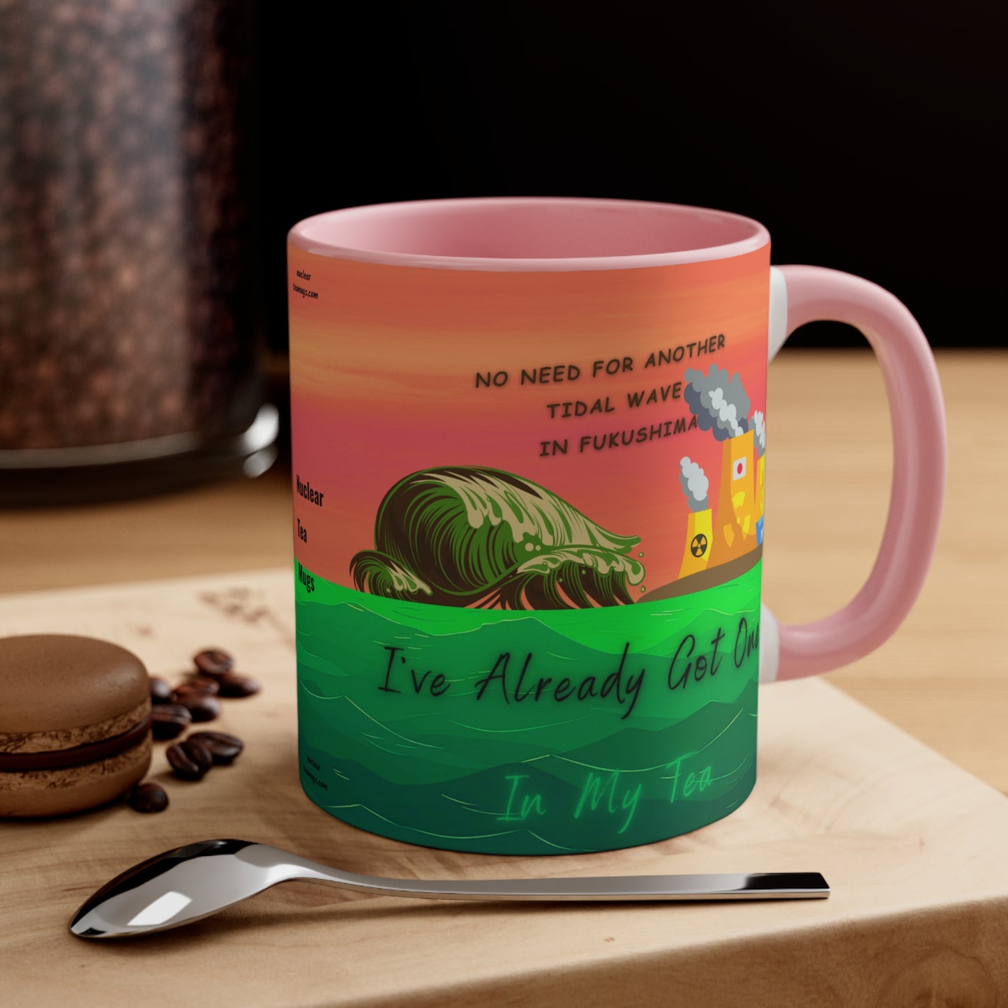 Green Tidal Wave - Accent Mug