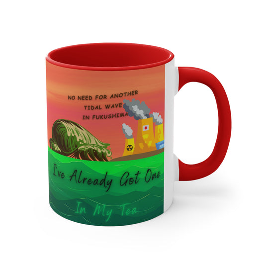 Green Tidal Wave - Accent Mug