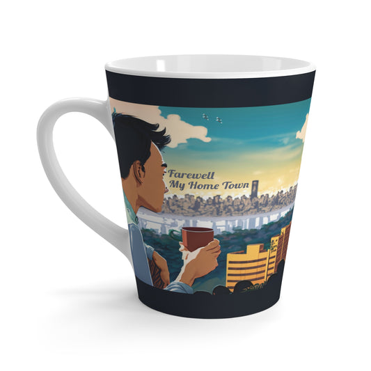 Farewell, My Home Town - Latte Mug
