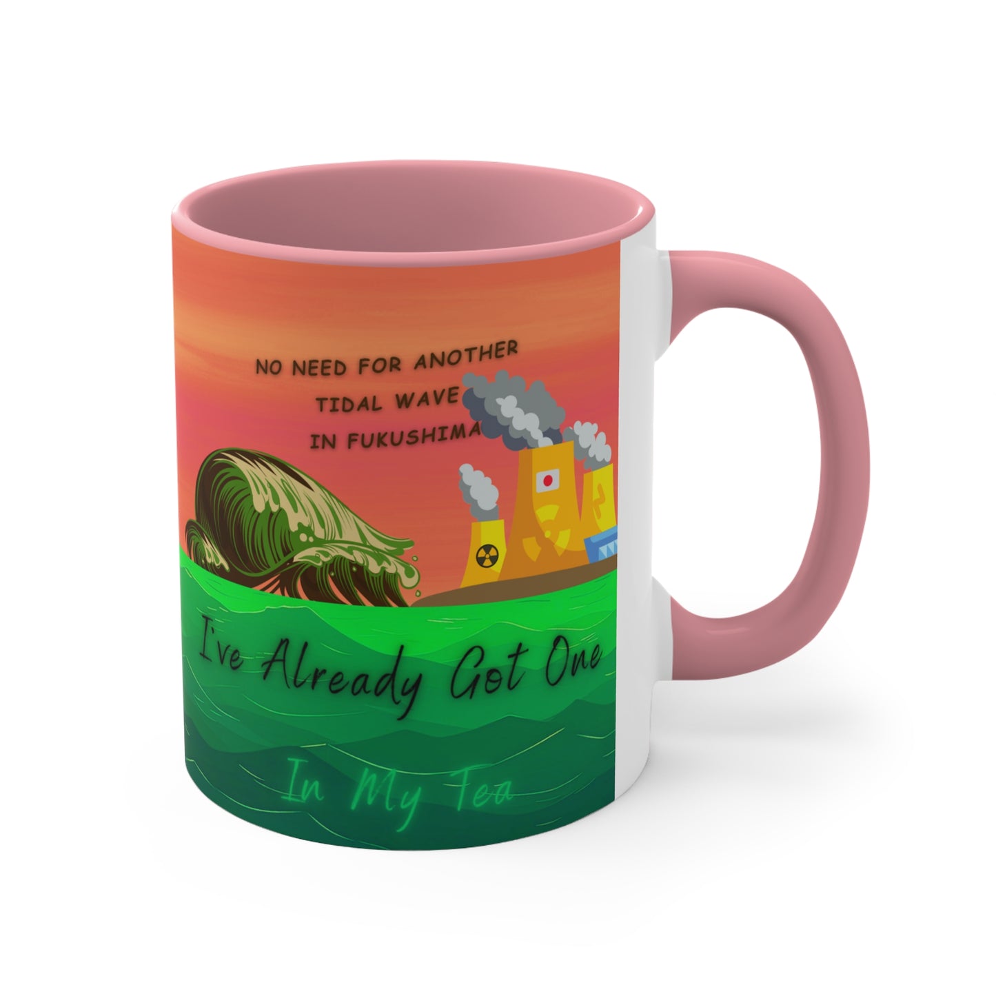 Green Tidal Wave - Accent Mug
