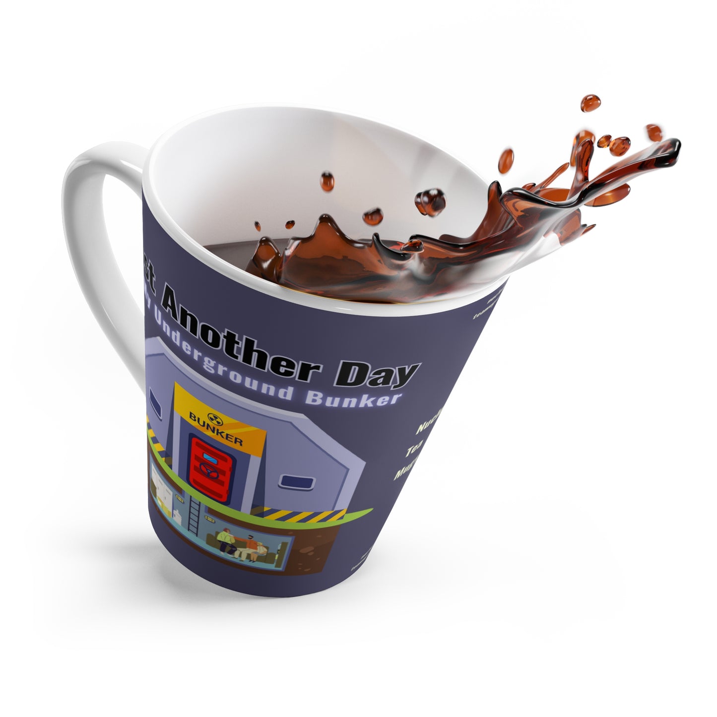 My Underground Bunker - Latte Mug