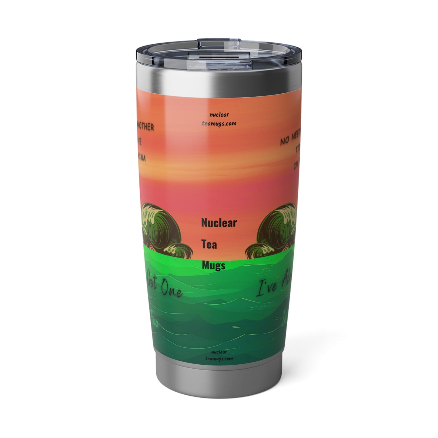 Green Tidal Wave - Vagabond 20oz Tumbler