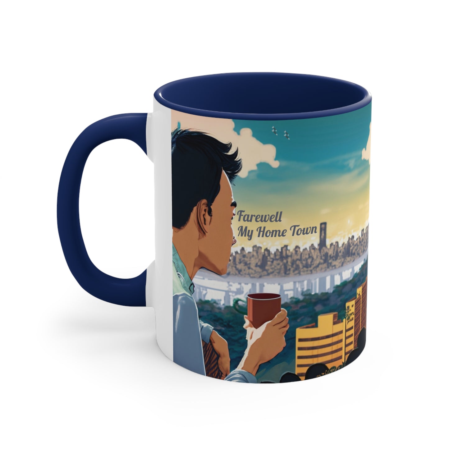 Farewell, My Home Town - Accent Mug