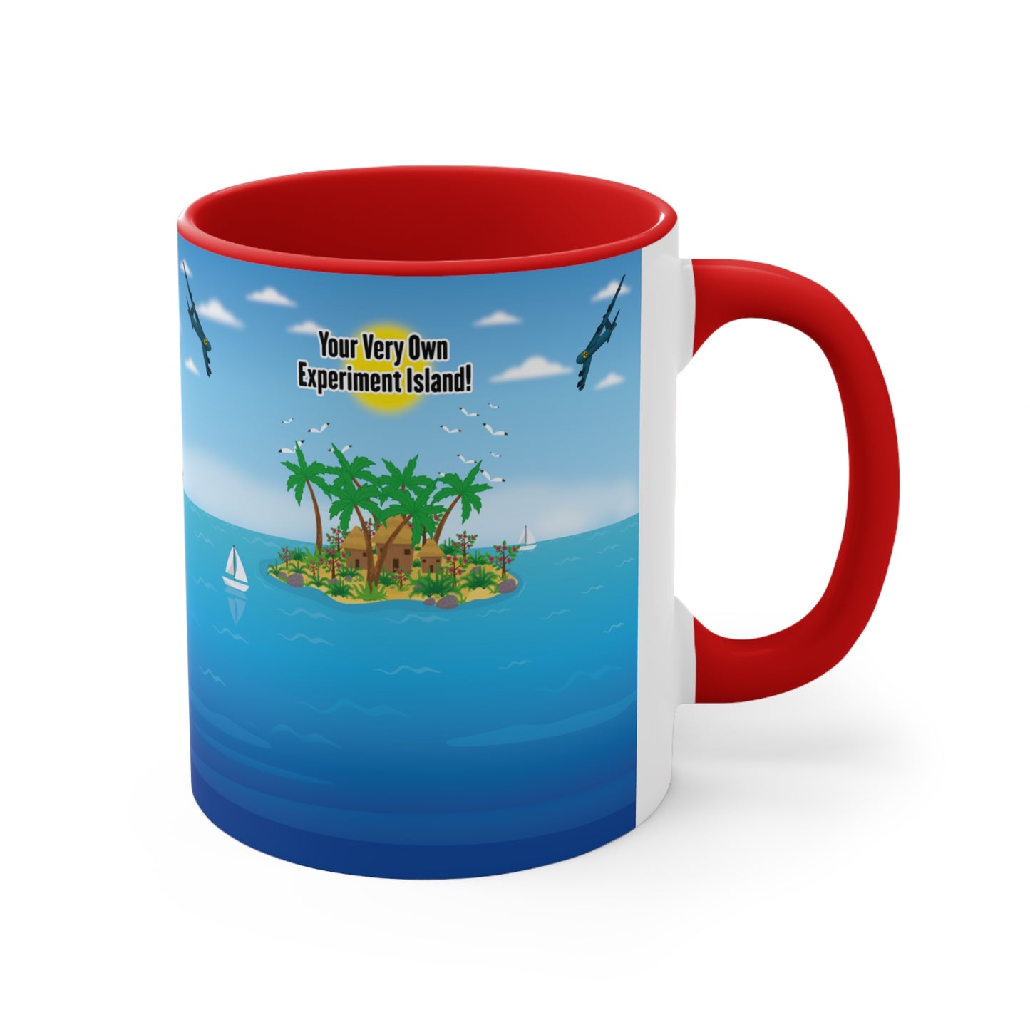 Your Very Own Experiment Island! - Accent Mug