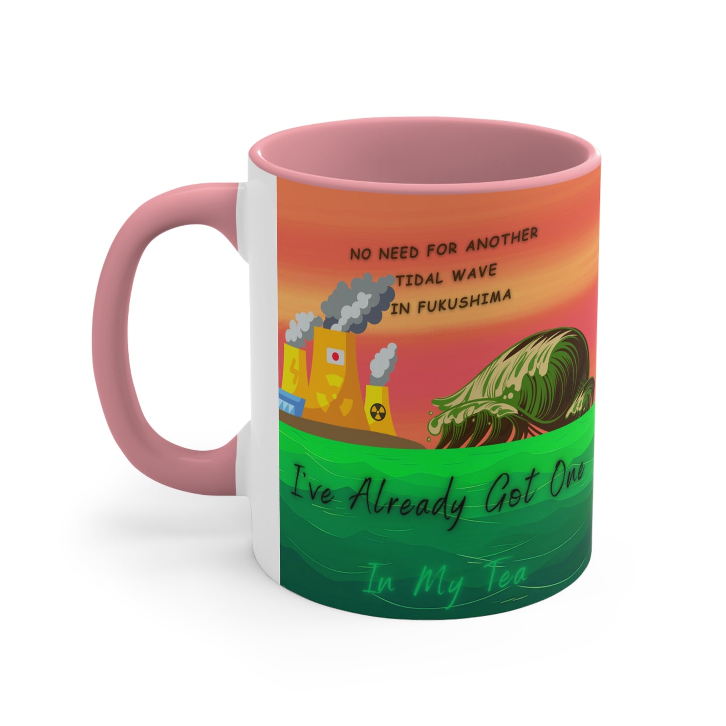 Green Tidal Wave - Accent Mug