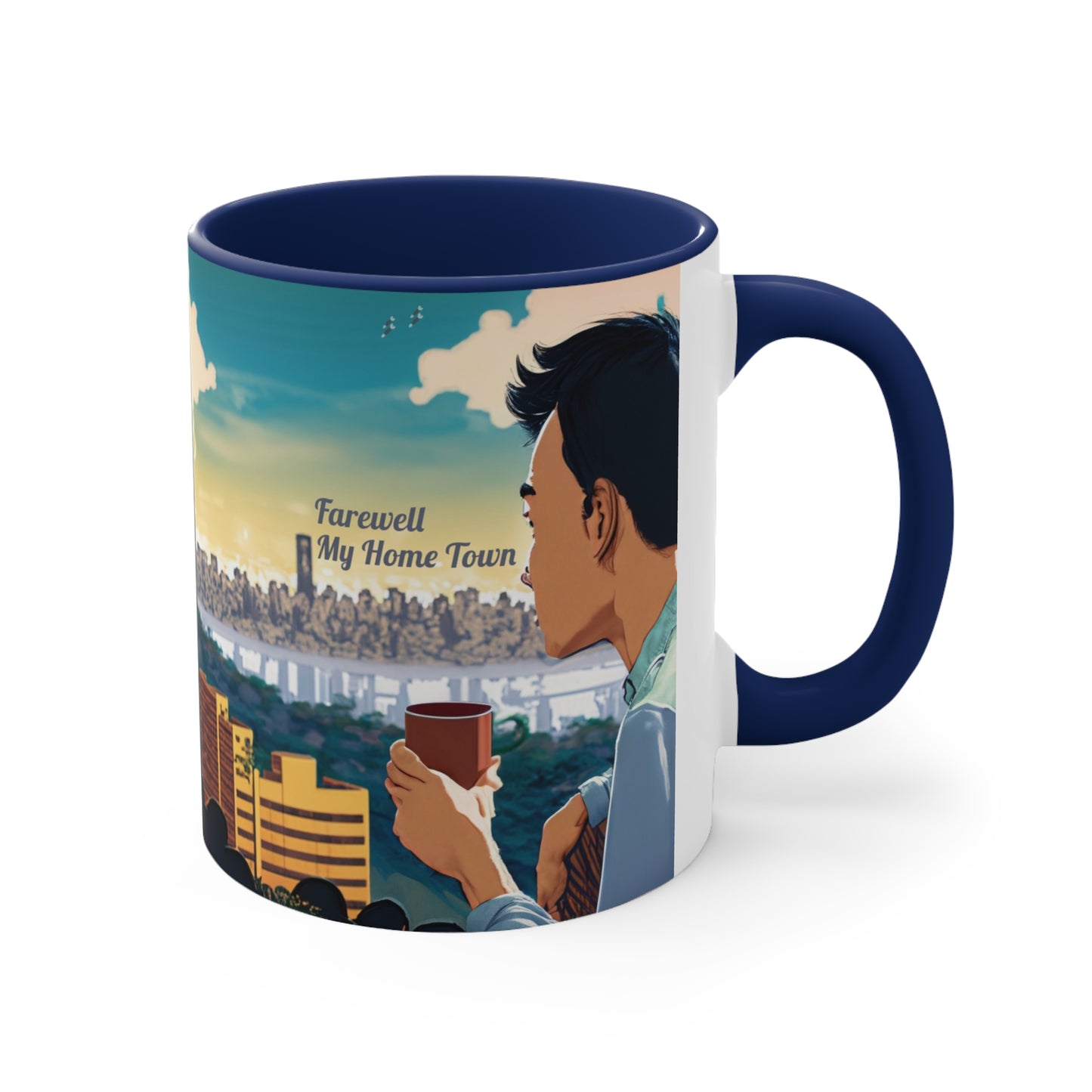 Farewell, My Home Town - Accent Mug