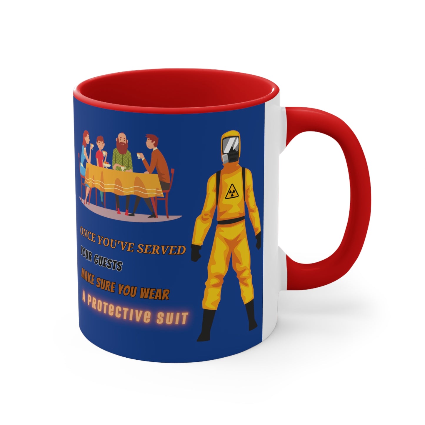 A Protective Suit - Accent Mug