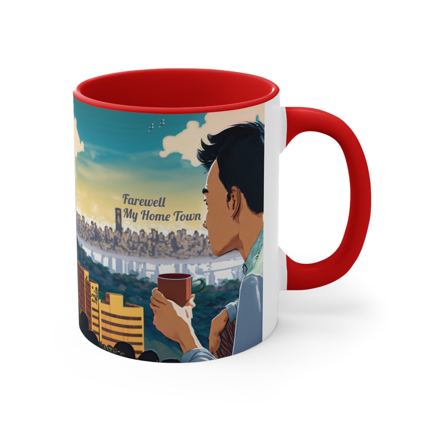 Farewell, My Home Town - Accent Mug