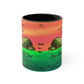 Green Tidal Wave - Accent Mug