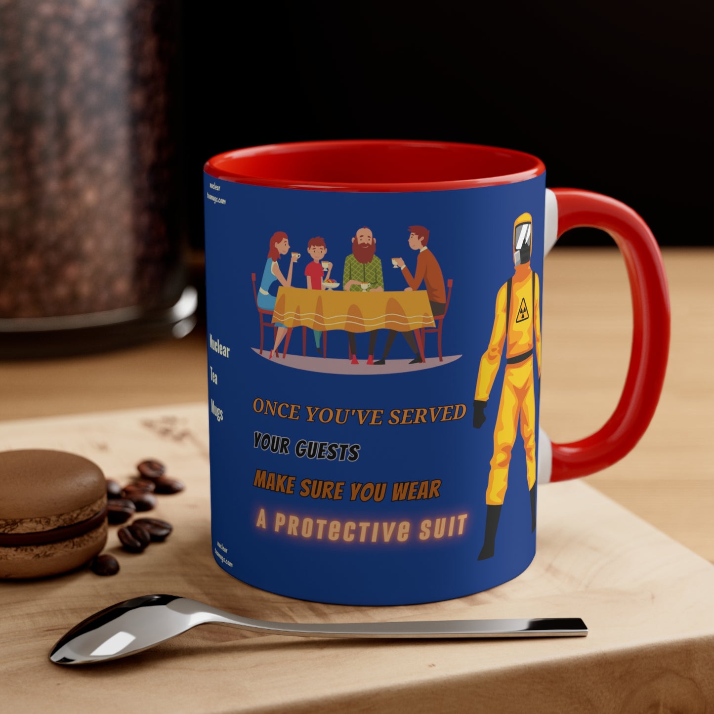 A Protective Suit - Accent Mug