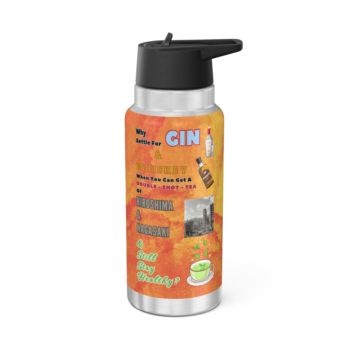 A Double Shot Tea - Gator Tumbler, 32oz
