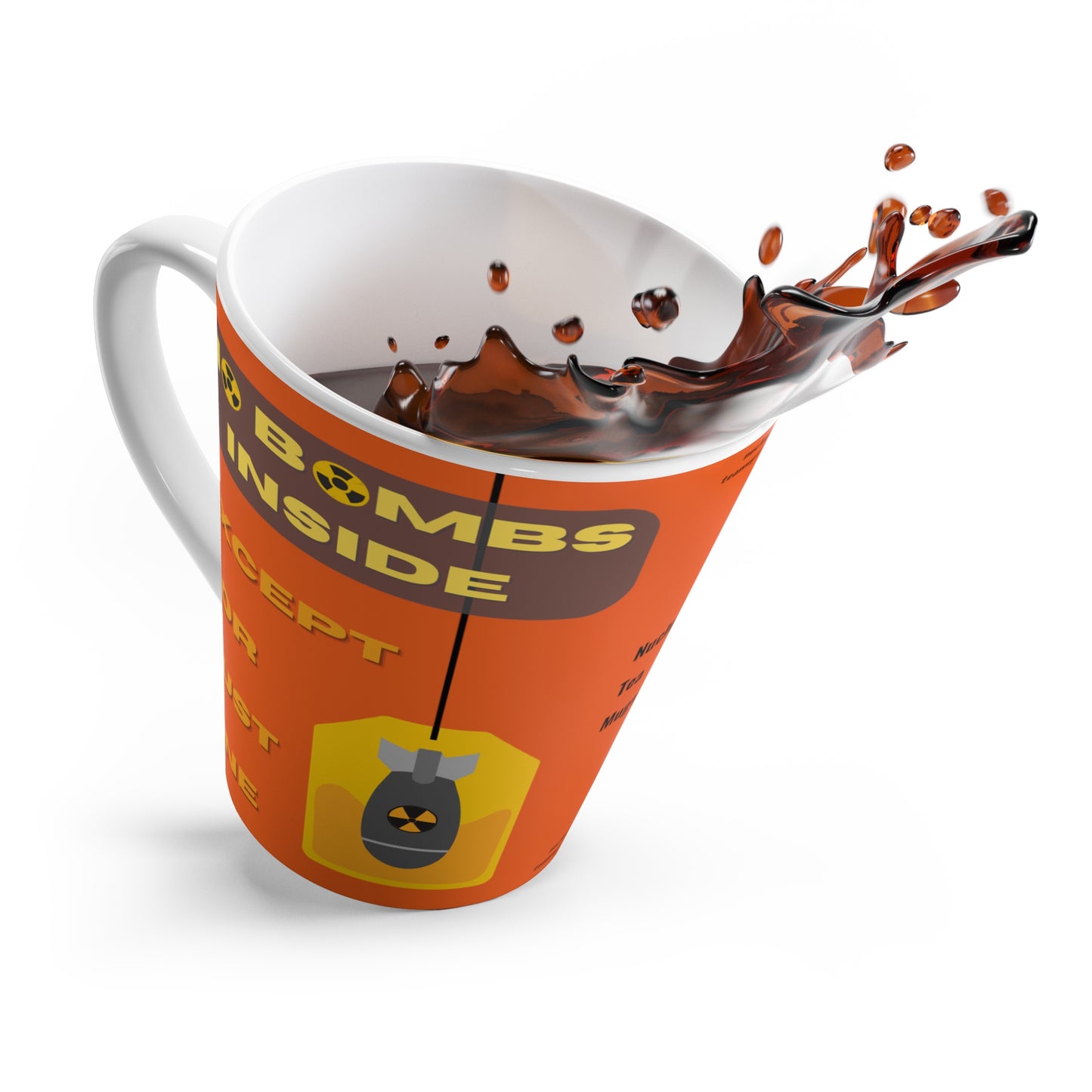 Calm Down... - Latte Mug
