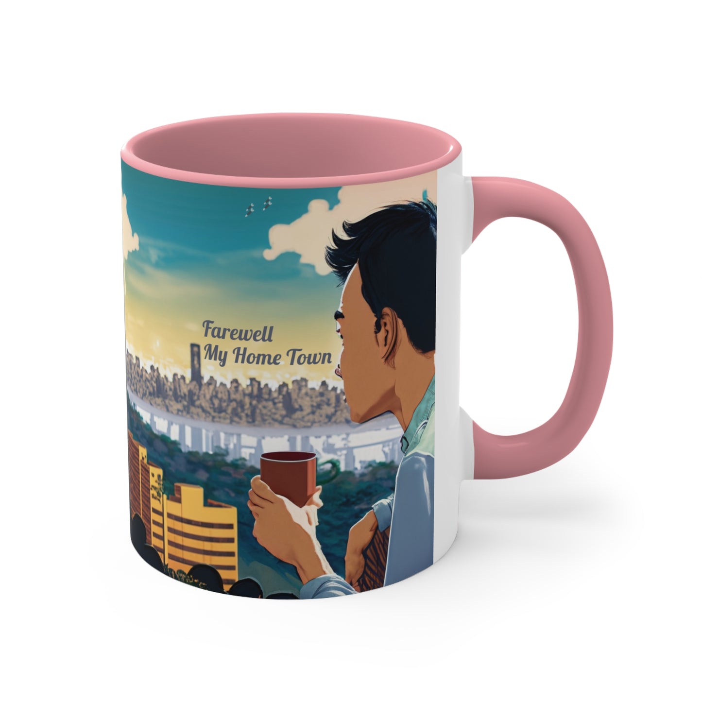 Farewell, My Home Town - Accent Mug