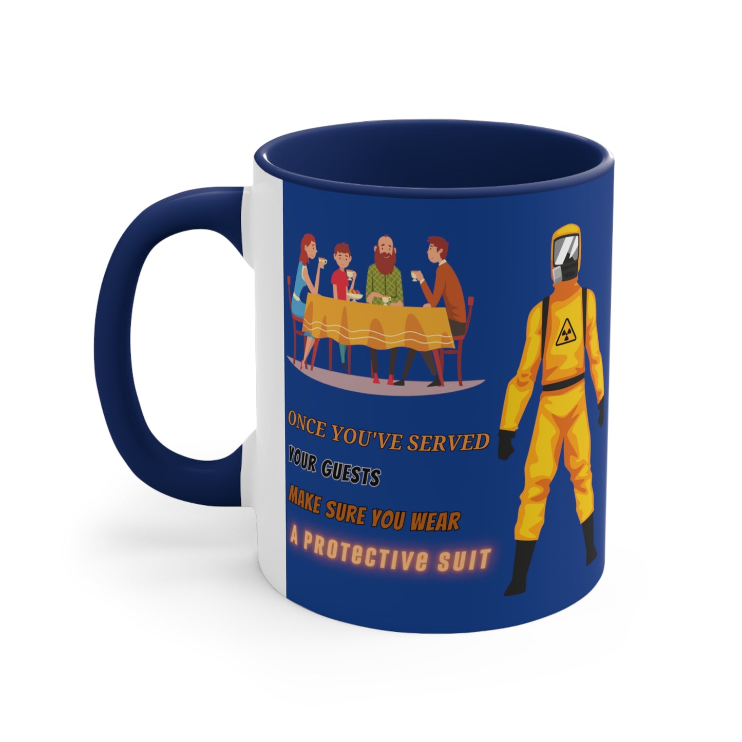A Protective Suit - Accent Mug