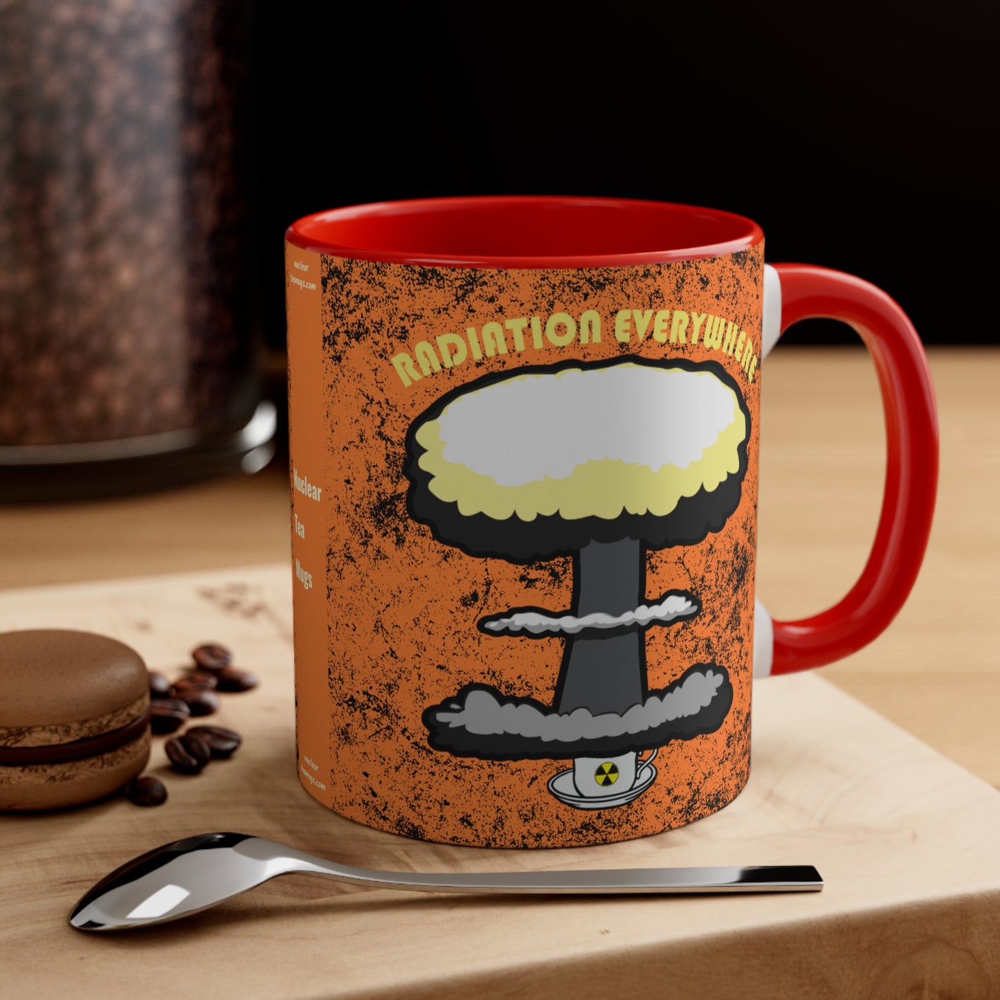 Radiation Everywhere! - Accent Mug