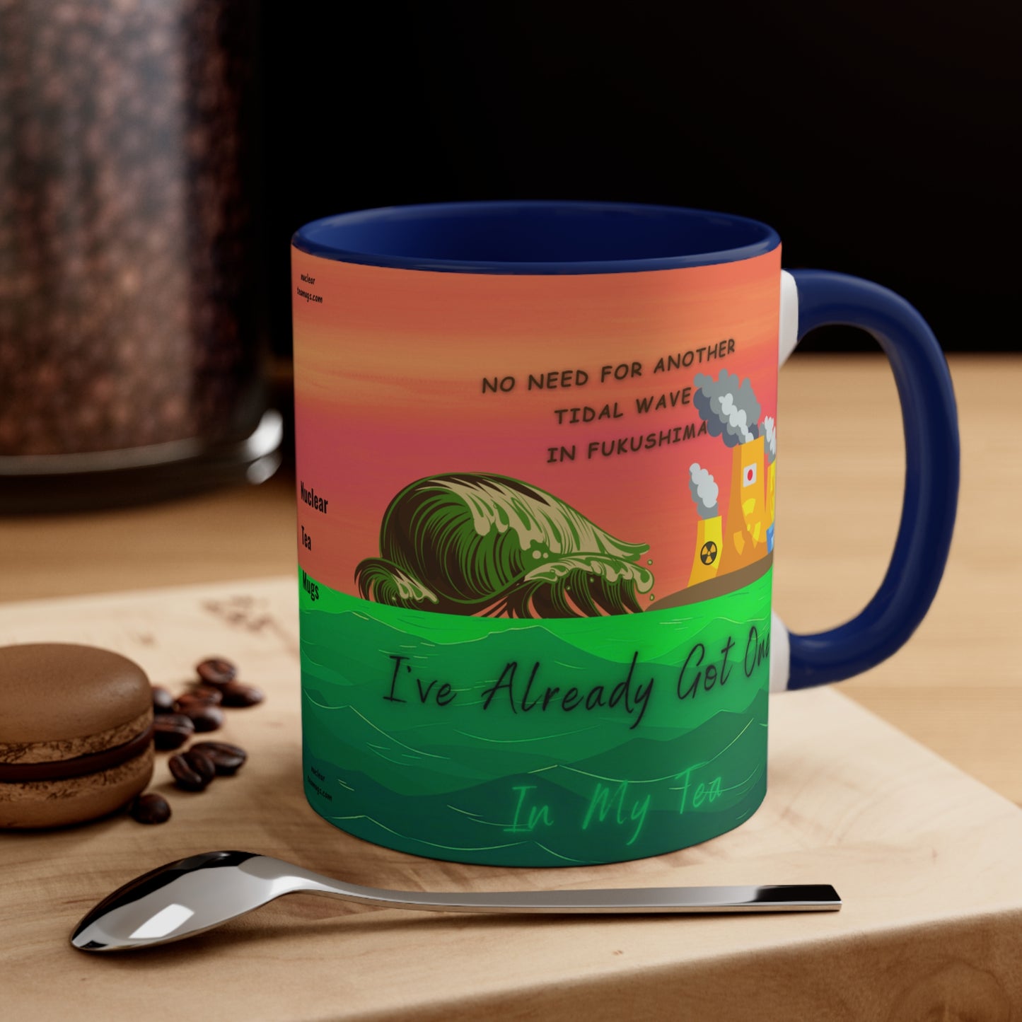 Green Tidal Wave - Accent Mug