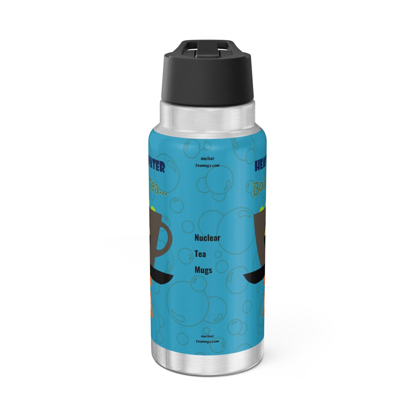Heavy Water - Boiling Tea! - Gator Tumbler, 32oz