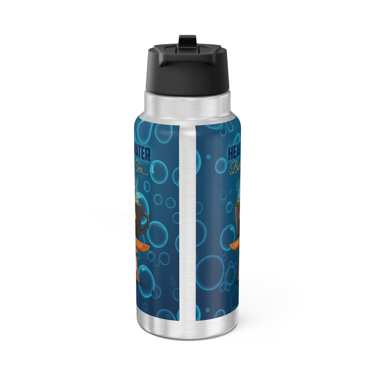 Heavy Water - Boiling Tea! - Gator Tumbler, 32oz