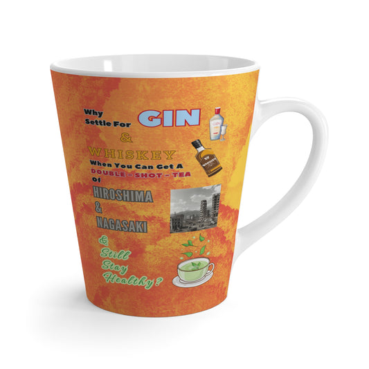 A Double Shot Tea - Latte Mug