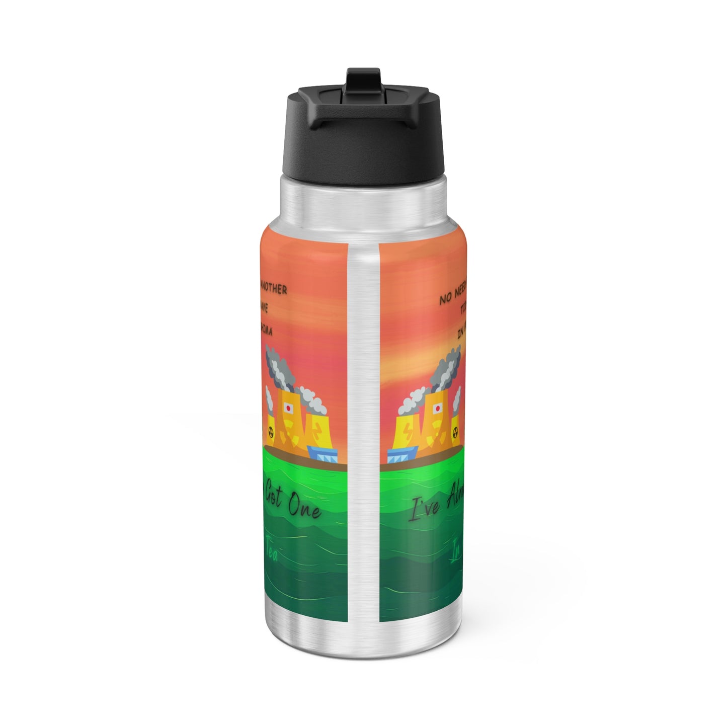 Green Tidal Wave - Gator Tumbler, 32oz