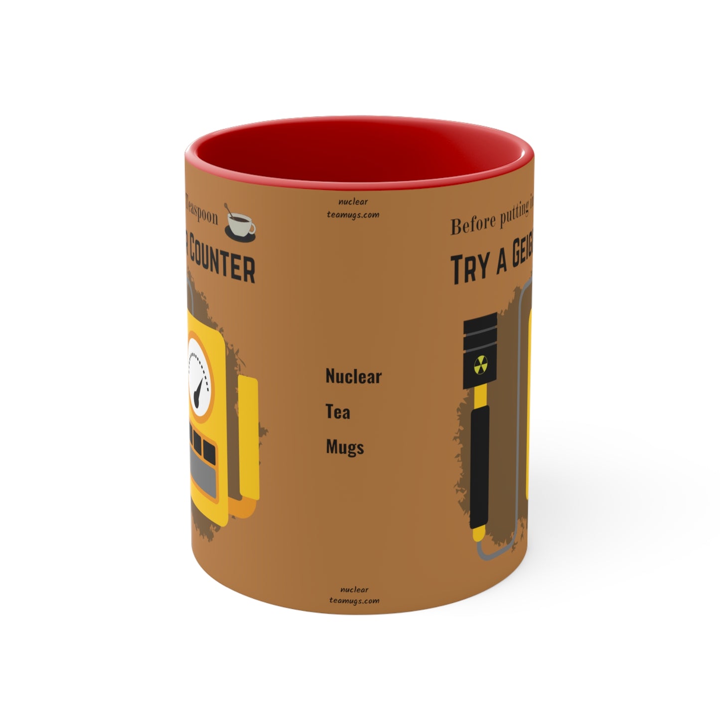 A Geiger Counter - Accent Mug