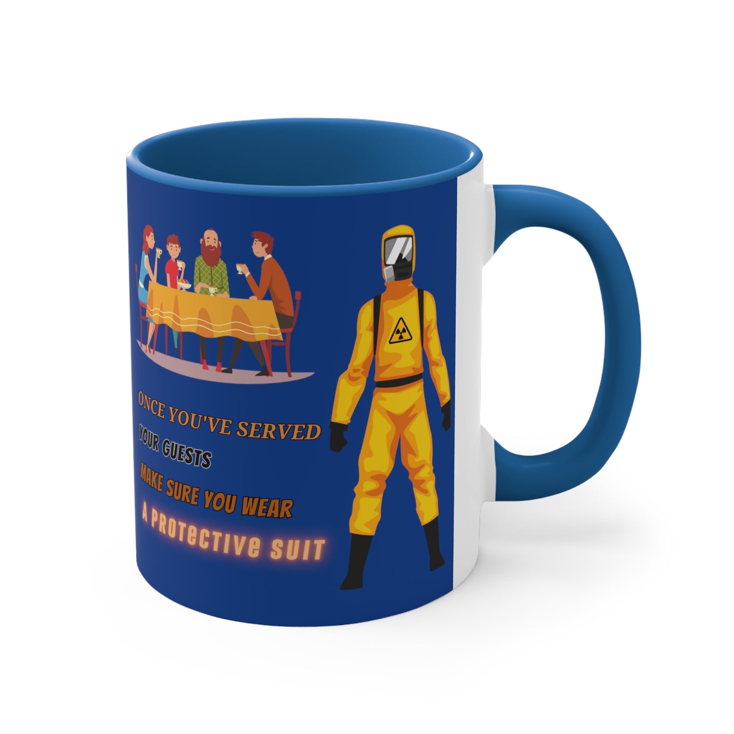 A Protective Suit - Accent Mug