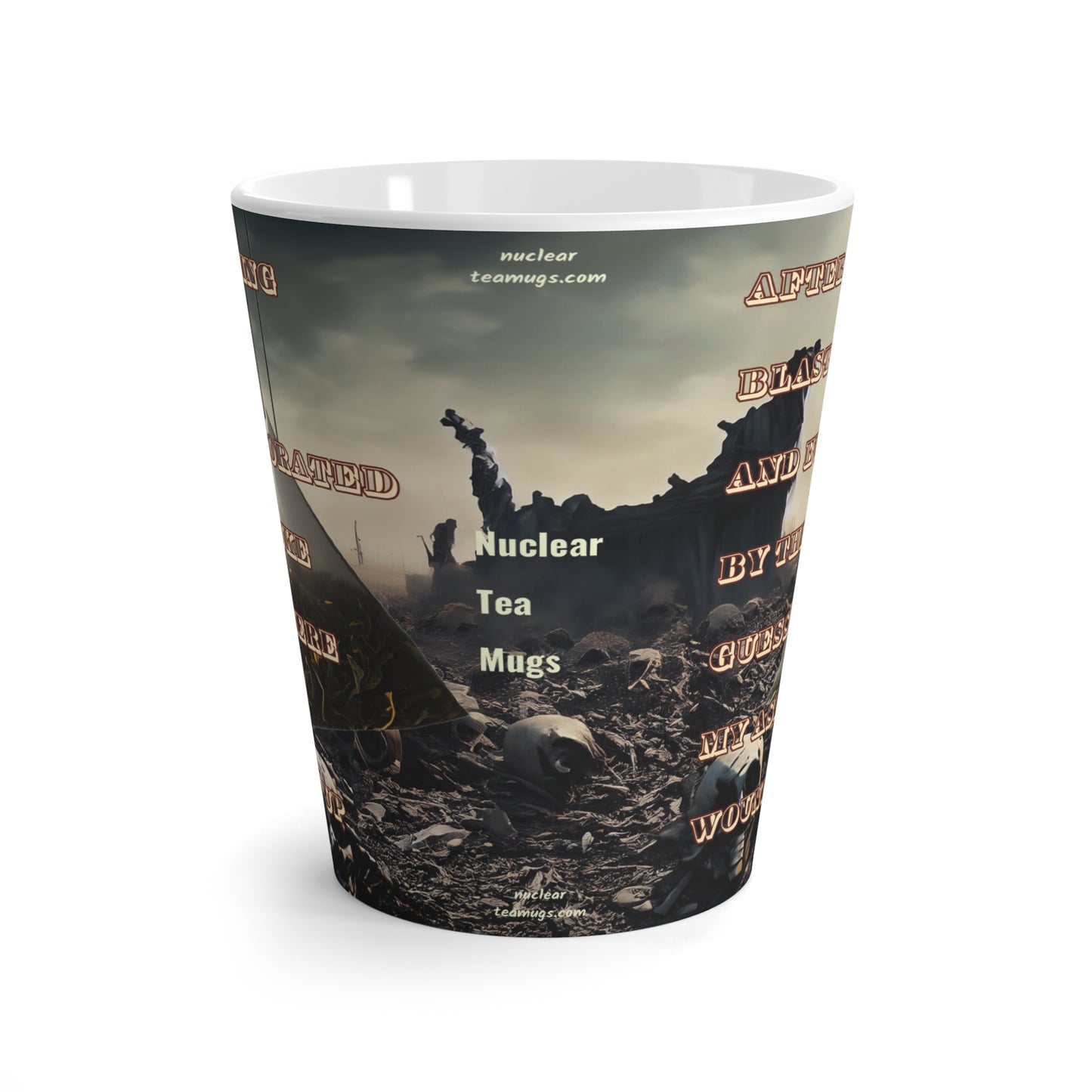 Guess Where - Latte Mug