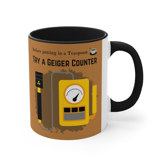 A Geiger Counter - Accent Mug