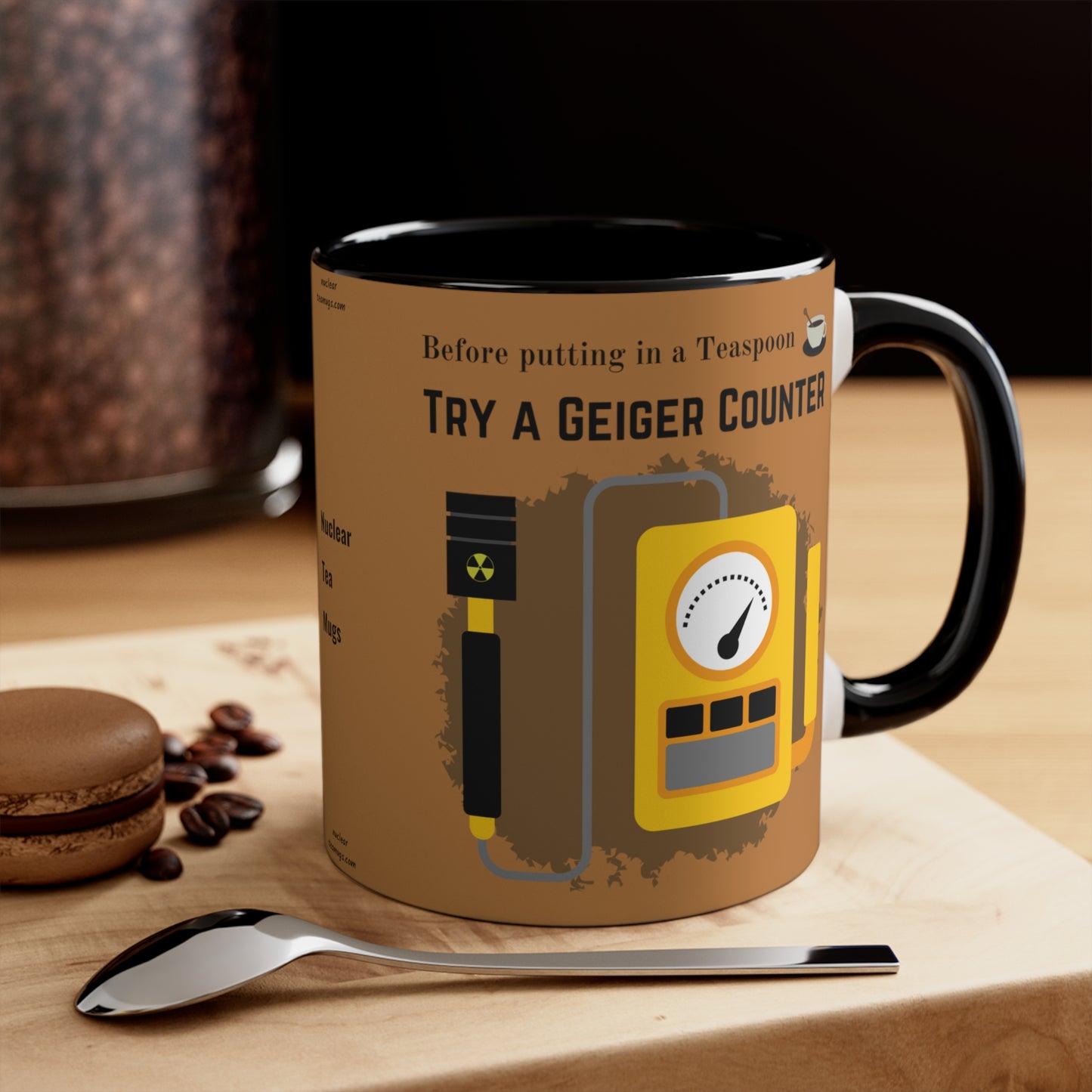 A Geiger Counter - Accent Mug