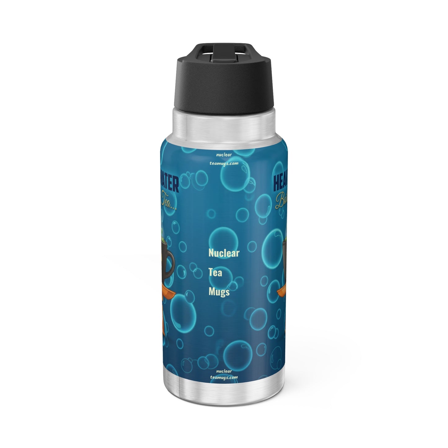 Heavy Water - Boiling Tea! - Gator Tumbler, 32oz