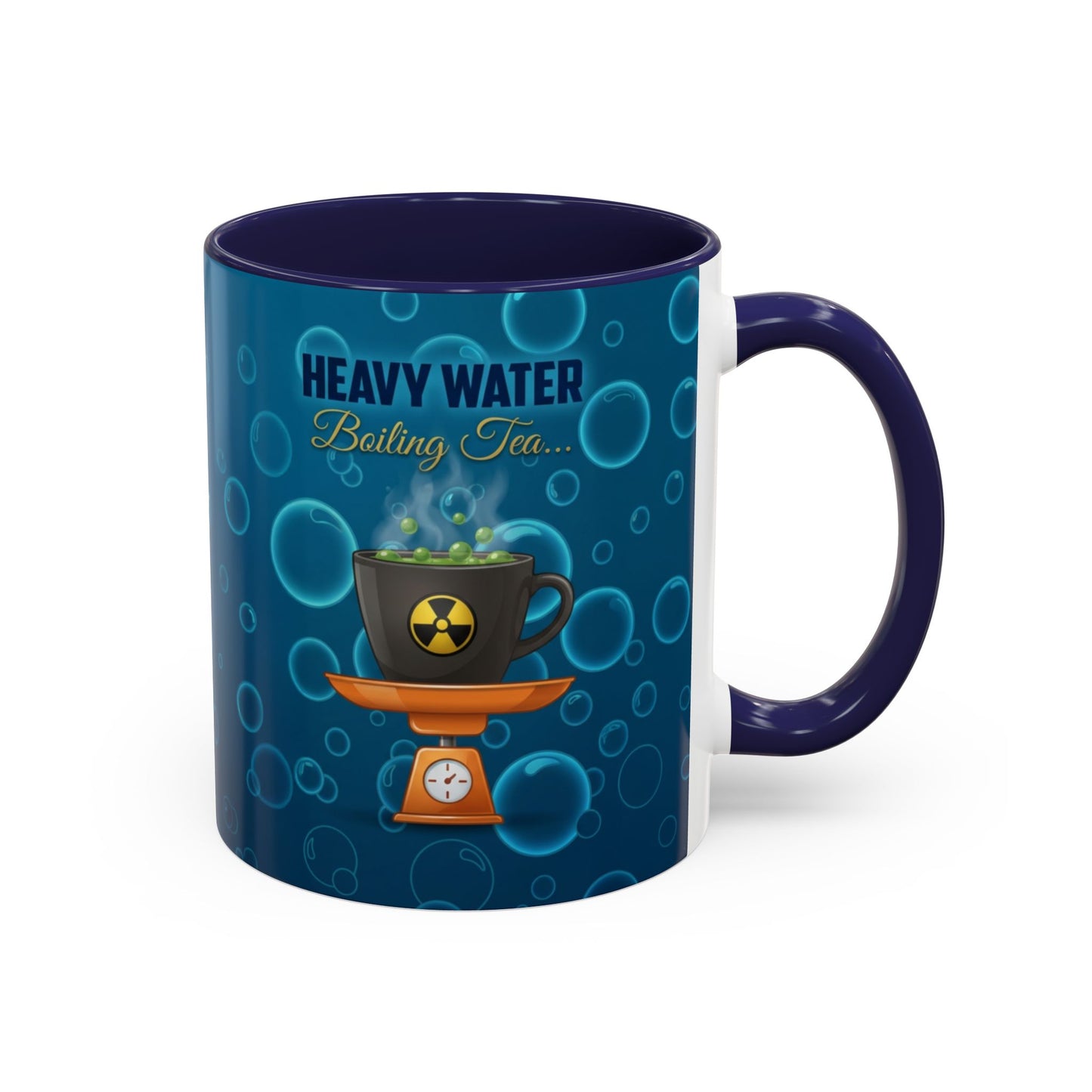 Heavy Water - Boiling Tea! - Accent 11 Oz Mug