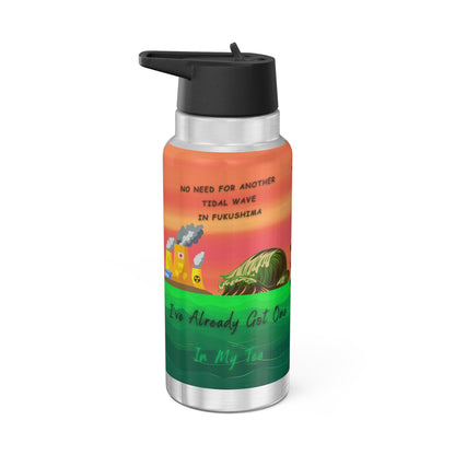 Green Tidal Wave - Gator Tumbler, 32oz