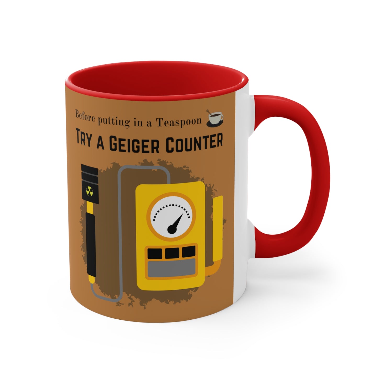 A Geiger Counter - Accent Mug