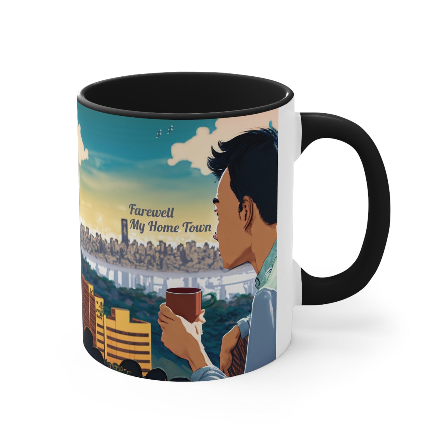 Farewell, My Home Town - Accent Mug