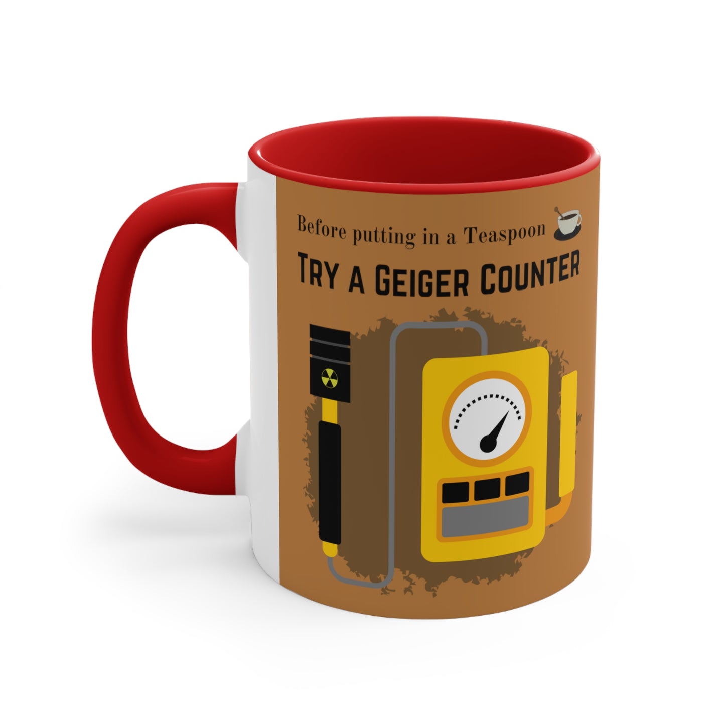 A Geiger Counter - Accent Mug