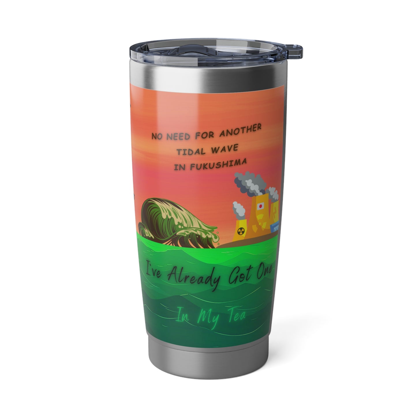 Green Tidal Wave - Vagabond 20oz Tumbler
